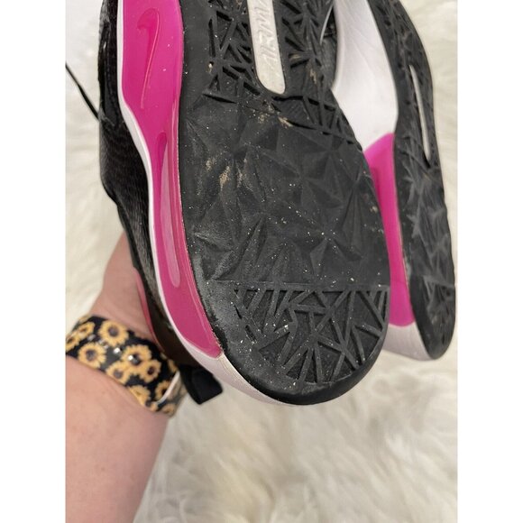 Nike Air Max Bella TR 5 Women’s Training Shoes Black Pink Size 8.5 Comfort - Picture 7 of 15